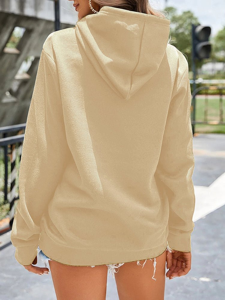 Women's Hoodies Long Sleeve Love Patern Printed Hoodie - LuckyFash™