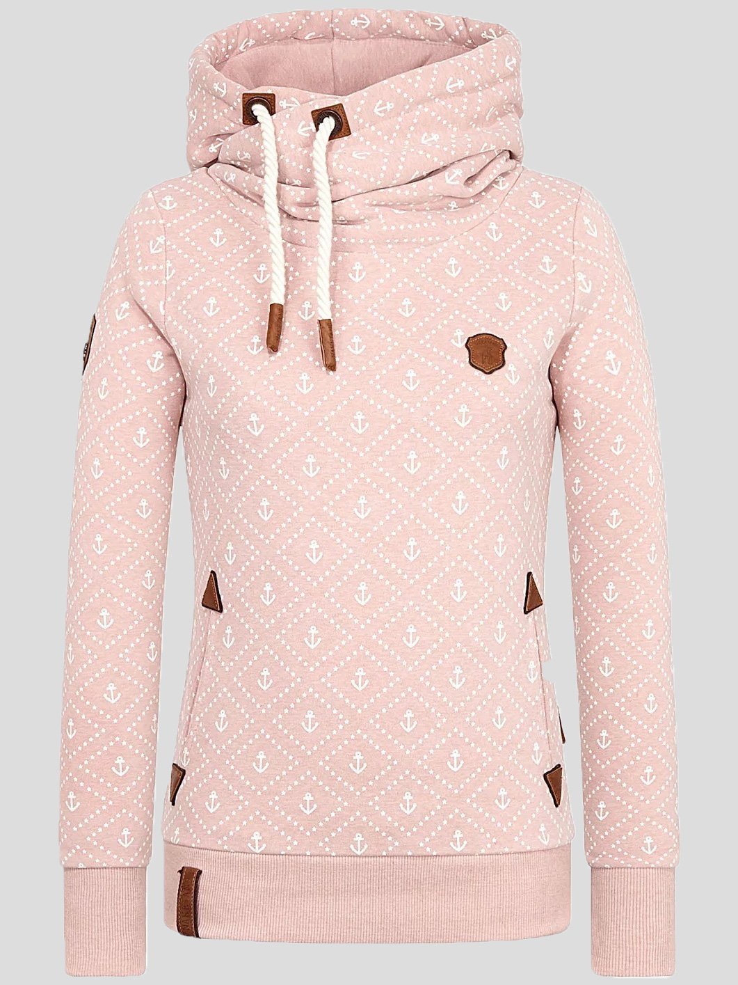 Women's Hoodies Printed Pocket Drawstring Long Sleeve Hoodie - LuckyFash™