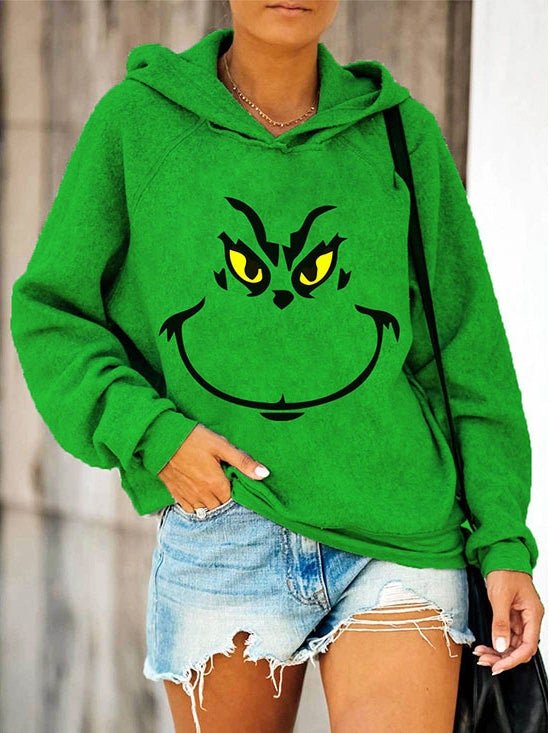 Hoodies Printed Pullover Long Sleeve Hoodie - LuckyFash™