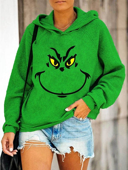 Hoodies Printed Pullover Long Sleeve Hoodie - LuckyFash™