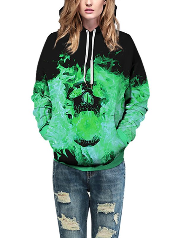 Hoodies Sweater Digital Printing Long Sleeved Hooded - LuckyFash™