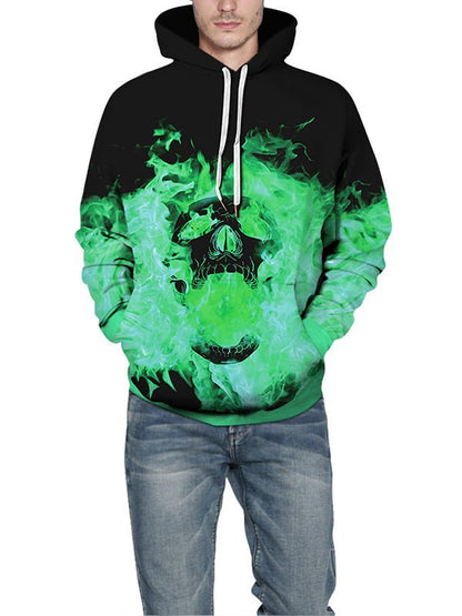 Hoodies Sweater Digital Printing Long Sleeved Hooded - LuckyFash™