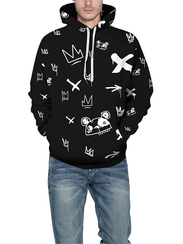 Hoodies Sweater Digital Printing Long Sleeved Hooded - LuckyFash™
