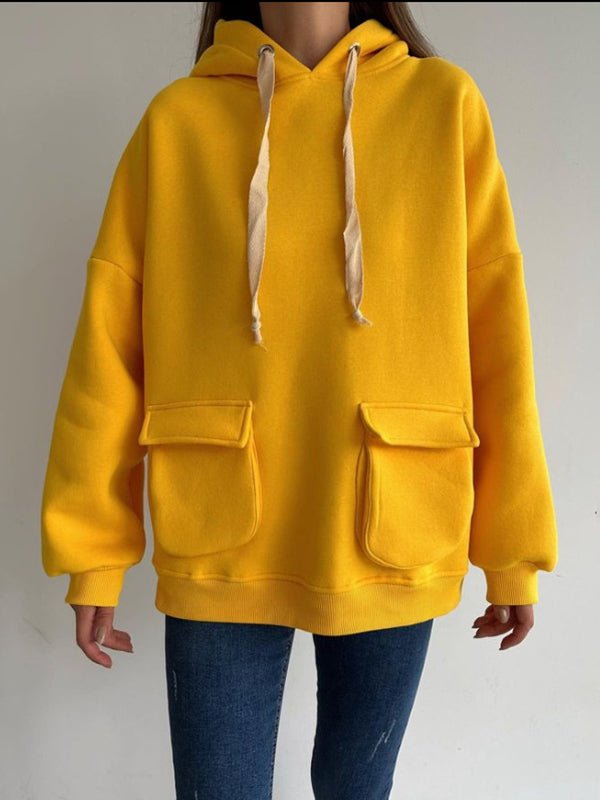 Hoodies Sweater Loose Casual Long Sleeve Hoodie - LuckyFash™