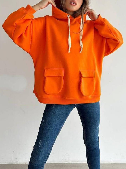 Hoodies Sweater Loose Casual Long Sleeve Hoodie - LuckyFash™