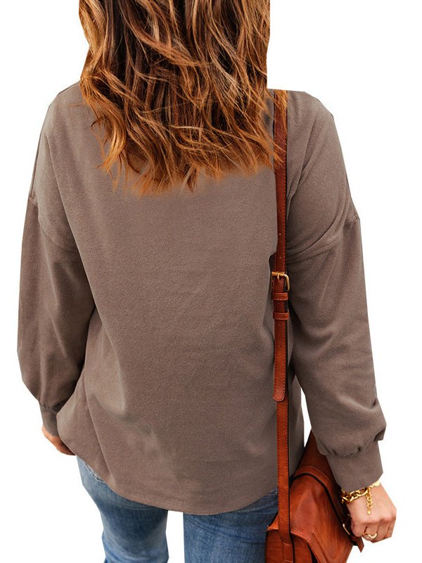 Women's Hoodies Turtleneck Long Sleeve Drawstring Hoodie - LuckyFash™