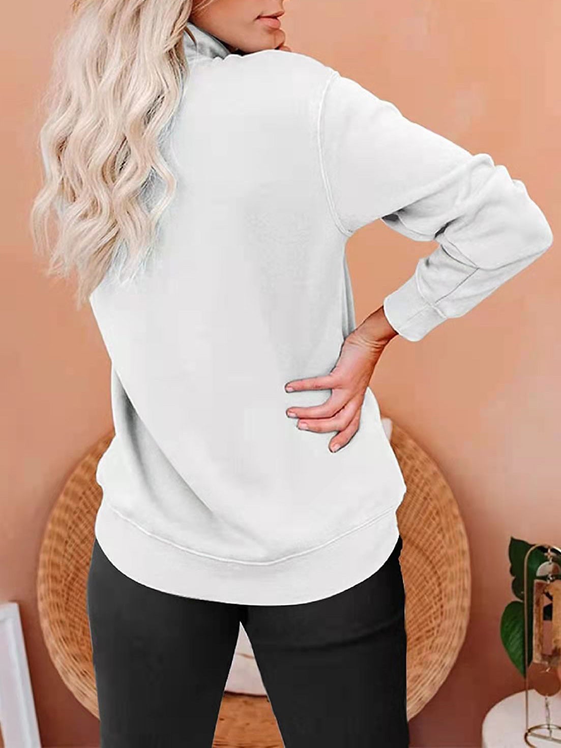 Women's Hoodies Zipper Stand Collar Pocket Long Sleeve Hoodies - LuckyFash™