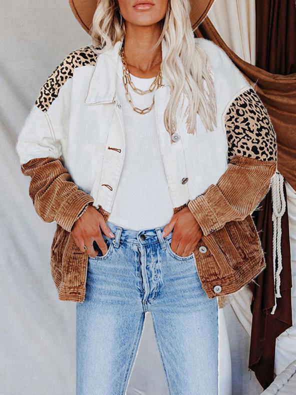 Women's Jackets Camouflage Printed Lapel Single-Breasted Jacket - LuckyFash™