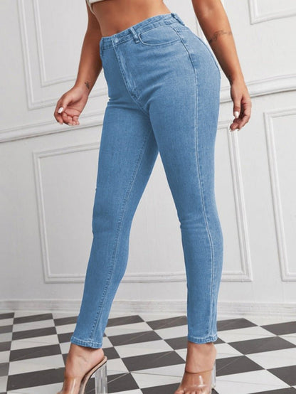 Women's Jeans High Waist Stretch Slim Jeans - LuckyFash™