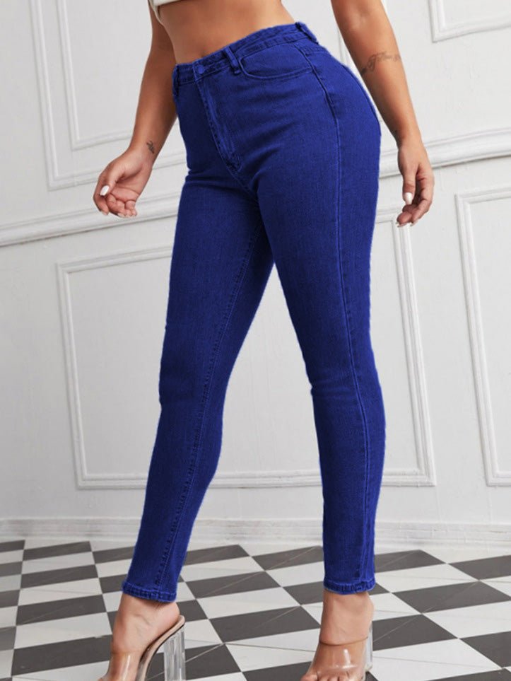 Women's Jeans High Waist Stretch Slim Jeans - LuckyFash™