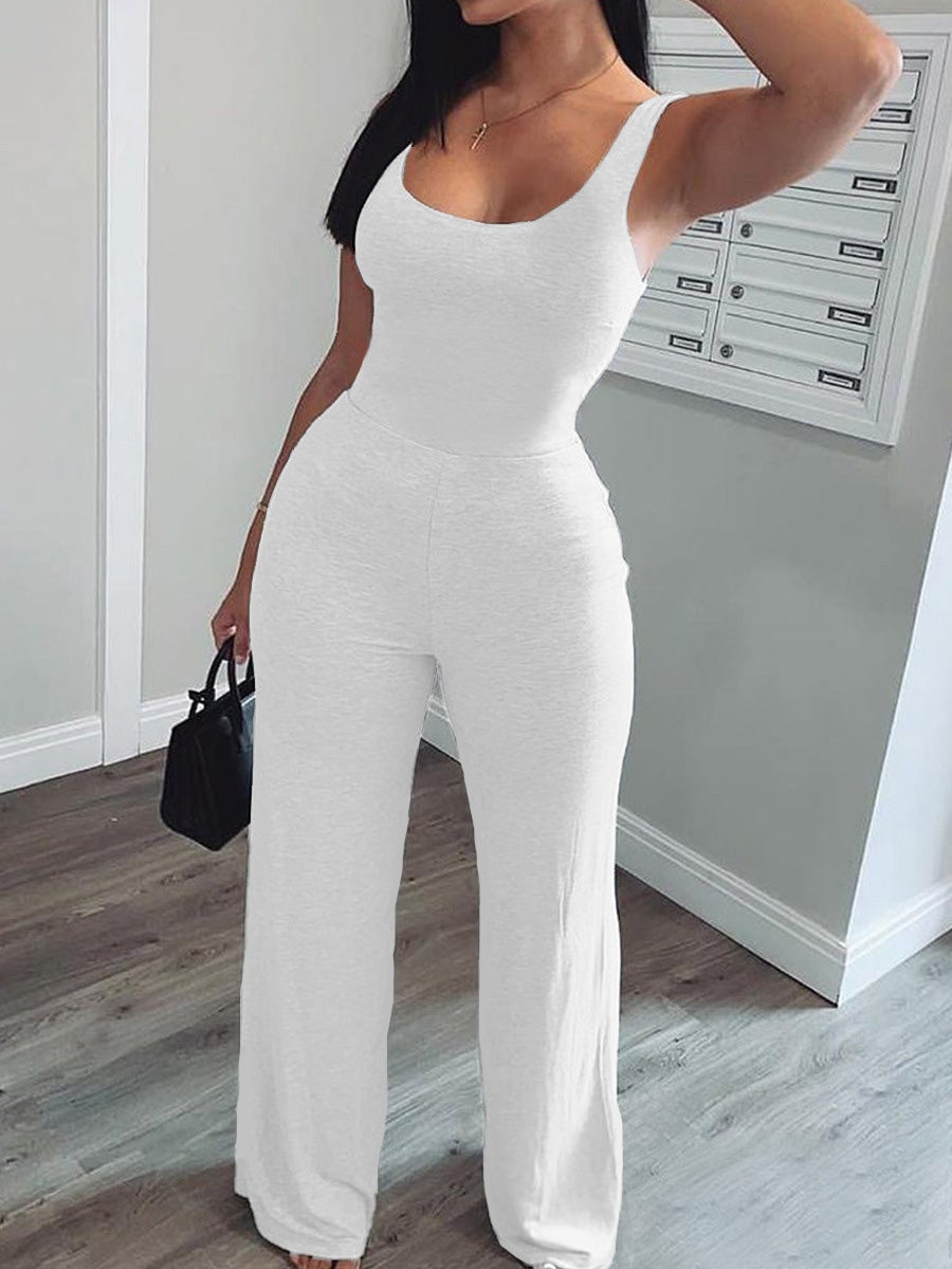 Women's Jumpsuits Casual Vest Sports Flared Jumpsuit - LuckyFash™