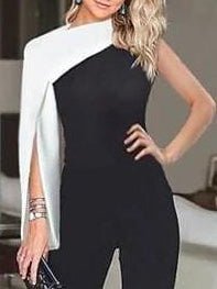 Women's Jumpsuits Elegant Off-Shoulder Fit Jumpsuit - LuckyFash™