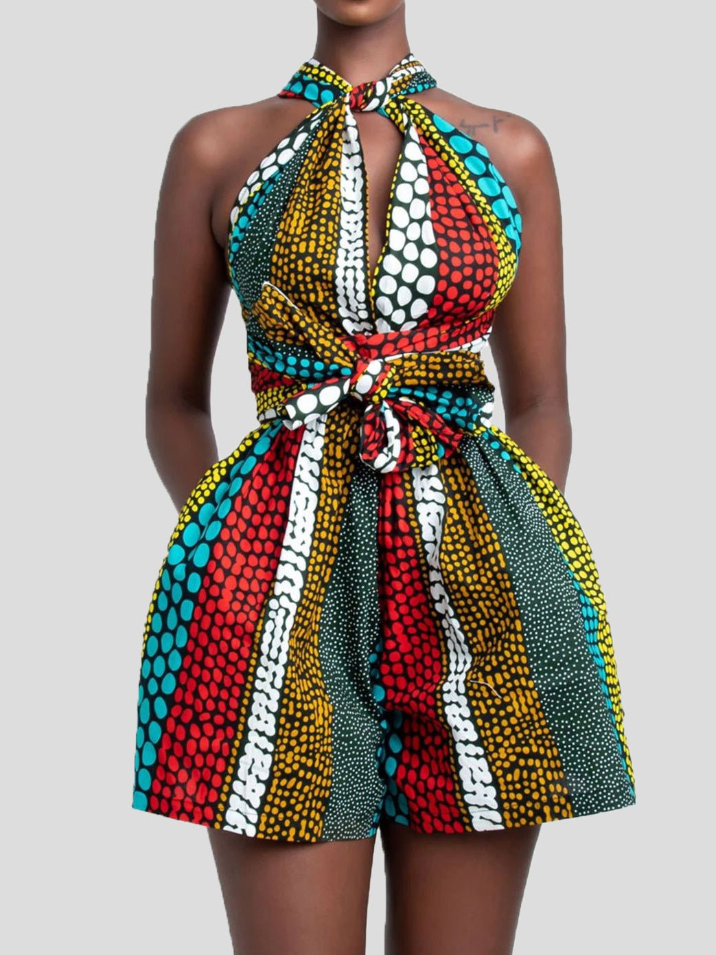 Women's Jumpsuits Printed DIY Multi-Worn Pocket Jumpsuit - LuckyFash™