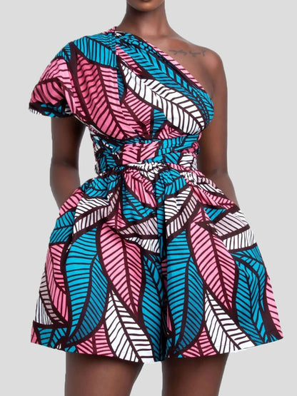 Women's Jumpsuits Printed DIY Multi-Worn Pocket Jumpsuit - LuckyFash™