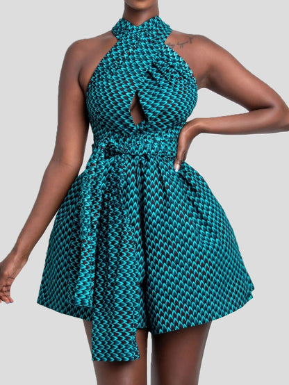 Women's Jumpsuits Printed DIY Multi-Worn Pocket Jumpsuit - LuckyFash™