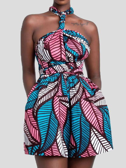 Women's Jumpsuits Printed DIY Multi-Worn Pocket Jumpsuit - LuckyFash™