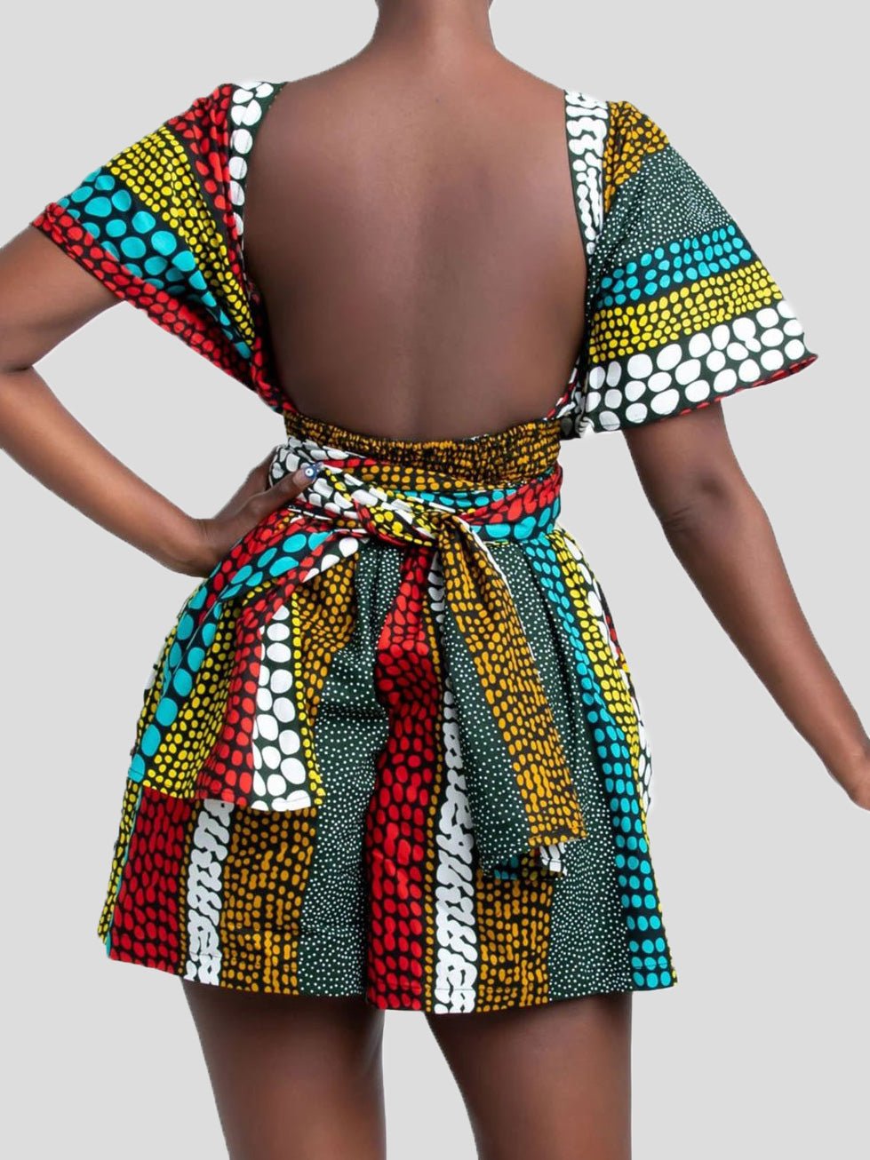 Women's Jumpsuits Printed DIY Multi-Worn Pocket Jumpsuit - LuckyFash™