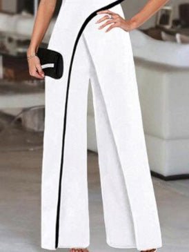 Women's Jumpsuits Sloping Shoulder Irregular Jumpsuit - LuckyFash™