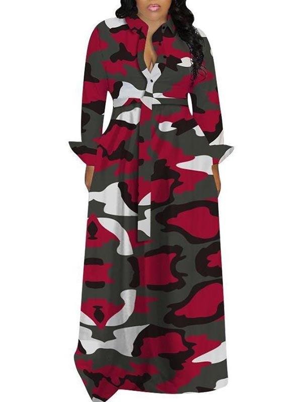 Women's Long Plus Size Dress - LuckyFash™