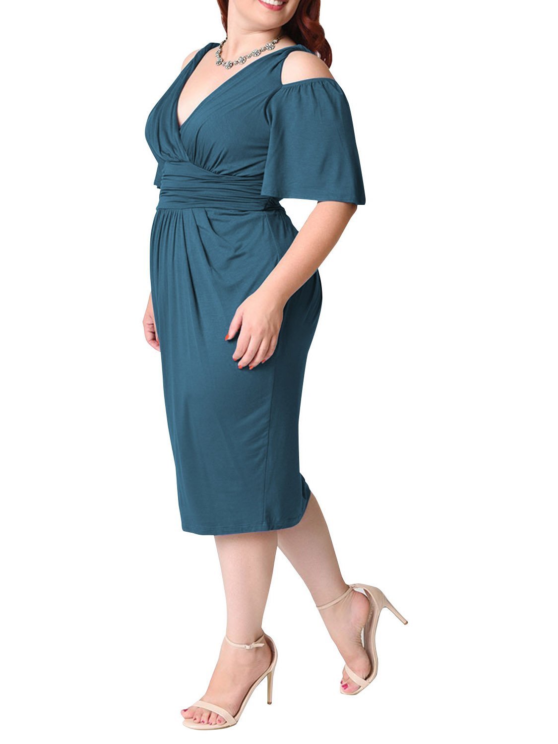 Women's Short Sleeve Tunic Dress - LuckyFash™