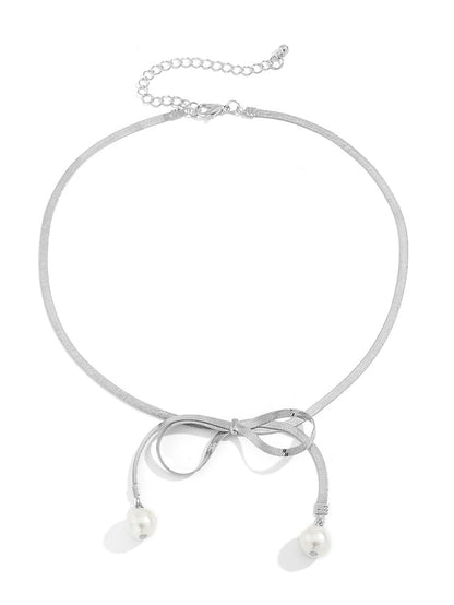 Women's necklace Chic & Modern Street Ribbon bow Necklaces - LuckyFash™