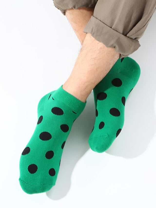 Women's Anckle Socks Low Cut Socks Office Work Daily Animal Dot Spandex Nylon Cotton Basic Casual Classic 1 Pair - LuckyFash™
