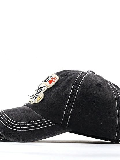 High Quality Washed Retro Baseball Cap For Men Women Solid Color Denim Dad Hats Snapback Emboridery Letter Hip Hop Cap Adjustable Hat - LuckyFash™