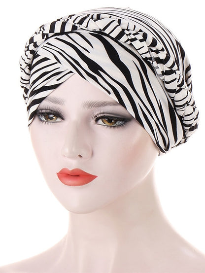 Cotton Print Muslim Turban Scarf For Women Islamic Inner Hijab Caps Arab Wrap Head Scarves Femme Musulman Turbante Mujer - LuckyFash™