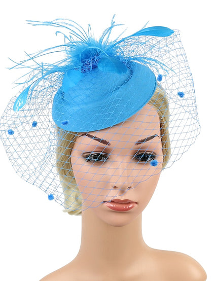 Women's Hair Clip Chic & Modern Party Pure Color Headwear / Black / Red / Blue / Fall / Winter - LuckyFash™