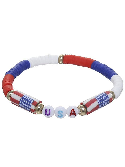 Women's Bracelets Casual Outdoor National Flag Bracelets & Bangles - LuckyFash™