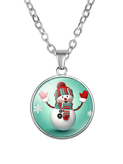 Women's necklace Casual Christmas Snowflake Necklaces - LuckyFash™