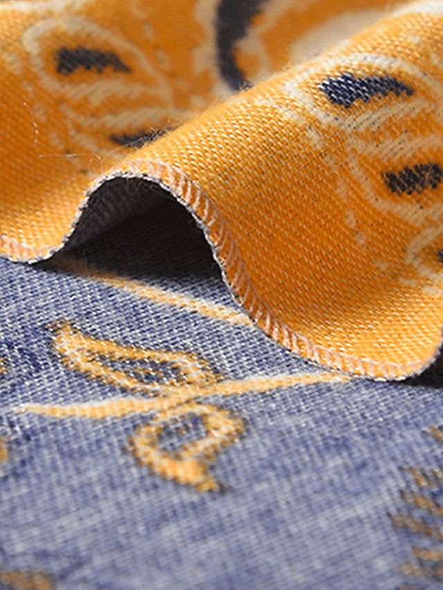 Women's Women's Shawls & Wraps Outdoor Dailywear Holiday Wine Red Pink Scarf Floral - LuckyFash™