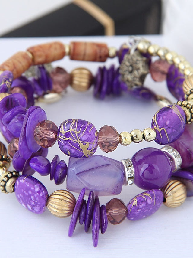 Women's Bracelets Textured Street Geometry Bracelets & Bangles - LuckyFash™