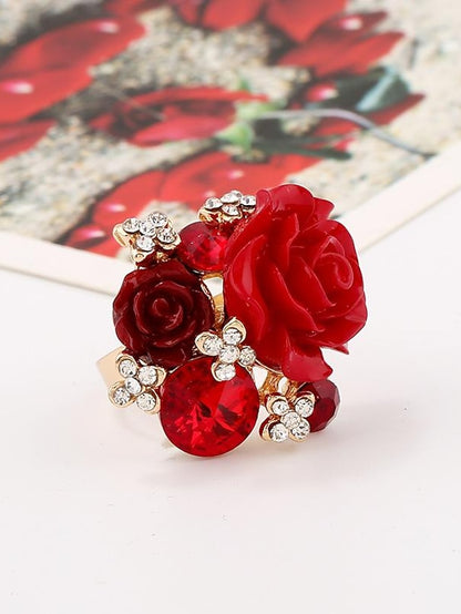 Ring Wedding Holiday Engagement Braided Floral - LuckyFash™