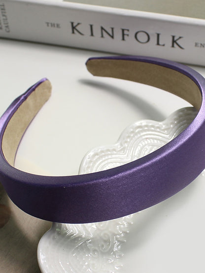 Women's Girls' Headbands Headband For Daily Fabric 15A Satin Black 3A Satin Nude Apricot 2A Satin Champagne - LuckyFash™