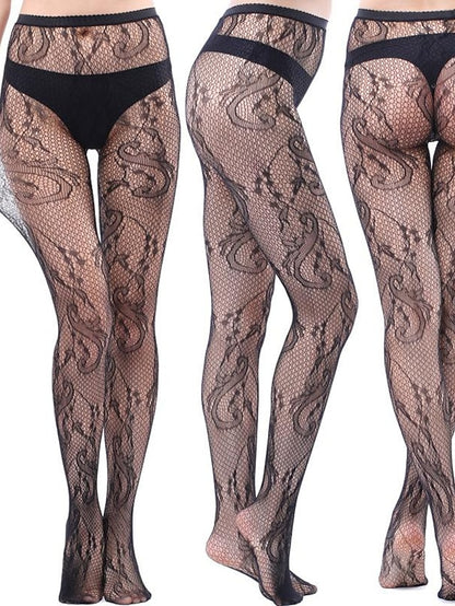 Women's Panty Hose Party Daily Solid Color Spandex Nylon Sexy 1 Pair - LuckyFash™