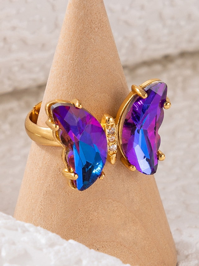 Women's Rings Elegant Anniversary Butterfly Ring - LuckyFash™