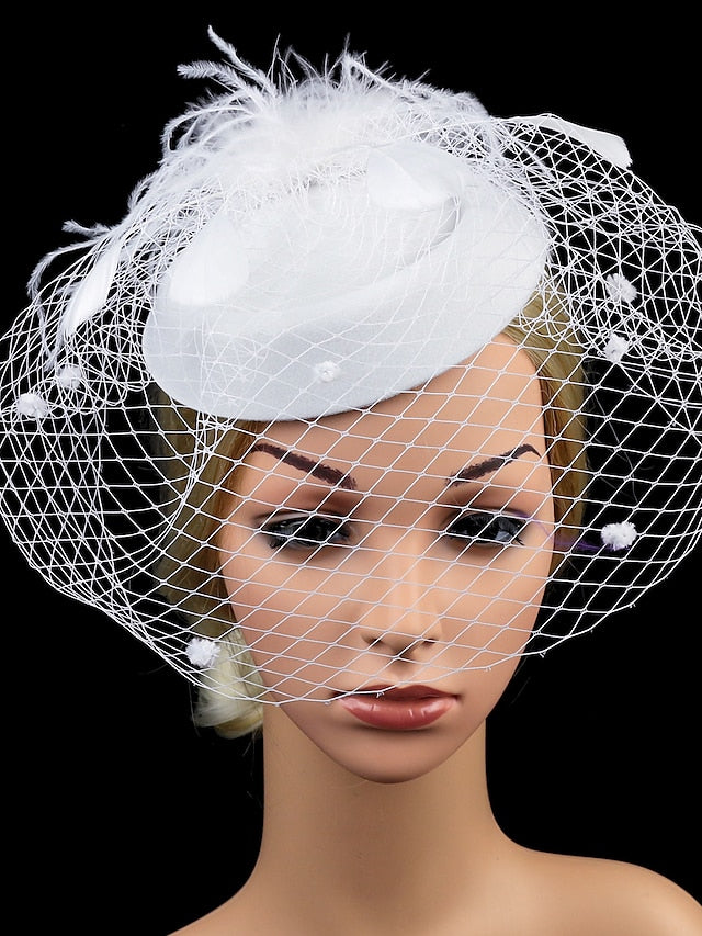 Women's Hair Clip Chic & Modern Party Pure Color Headwear / Black / Red / Blue / Fall / Winter - LuckyFash™