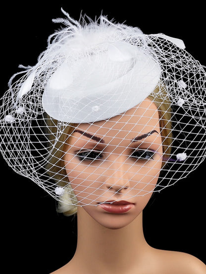 Women's Hair Clip Chic & Modern Party Pure Color Headwear / Black / Red / Blue / Fall / Winter - LuckyFash™