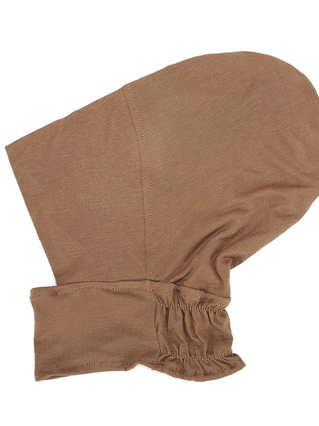 Muslim Underscarf Women Veil Hijab Bonnet Solid Color Scarf Turbans Head scarves For Female Hijab Cap Islamic Hat Turbante Mujer - LuckyFash™