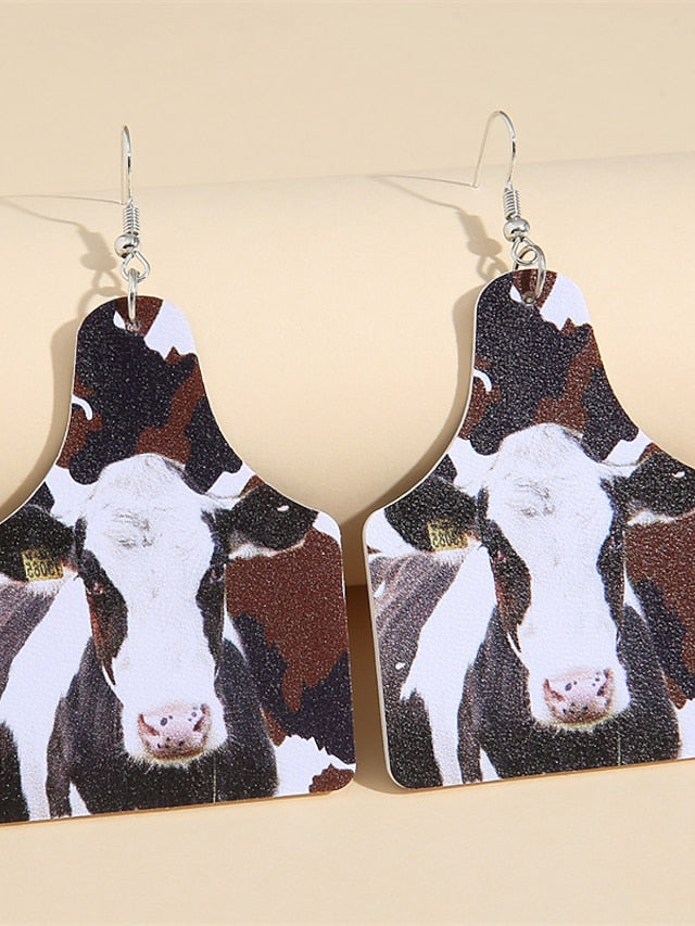 Women's Earrings Casual Street Cow Earring - LuckyFash™