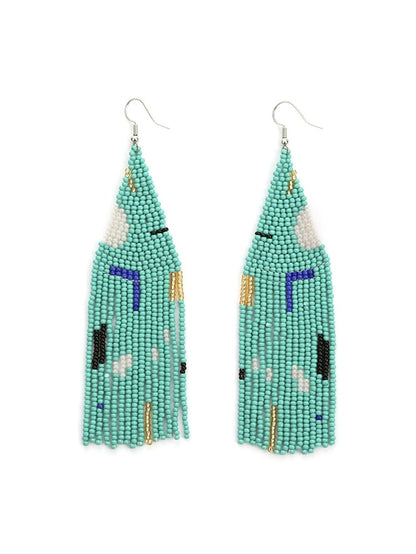 Women's Earrings Chic & Modern Street Color Block Earring - LuckyFash™