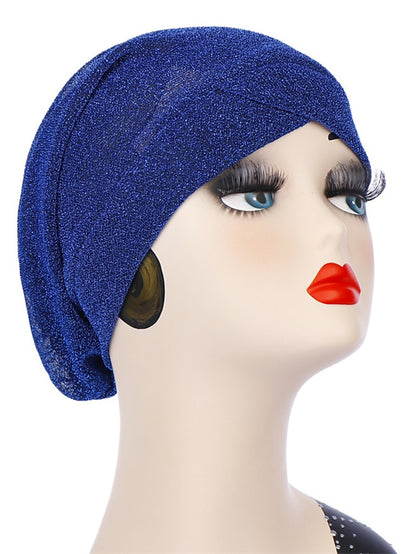 Women Hat Forehead Crossed Arab Indian Muslim Hijab Headwrap Hat Headwear Islamic Turban Solid Colors Turban Inner Cap Bonnet Fashion - LuckyFash™