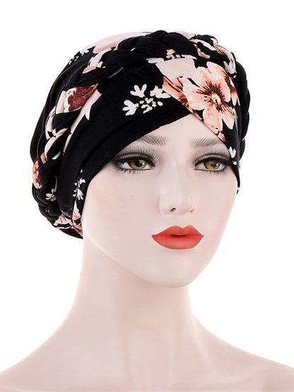 Cotton Print Muslim Turban Scarf For Women Islamic Inner Hijab Caps Arab Wrap Head Scarves Femme Musulman Turbante Mujer - LuckyFash™