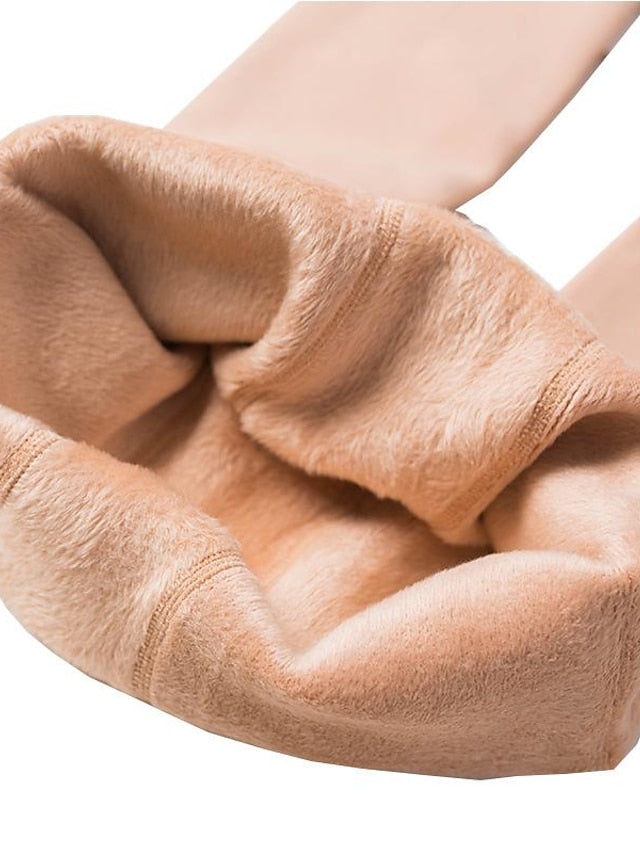 Women's Panty Hose Office Work Daily Spandex Nylon Basic Classic Warm 1 Pair - LuckyFash™