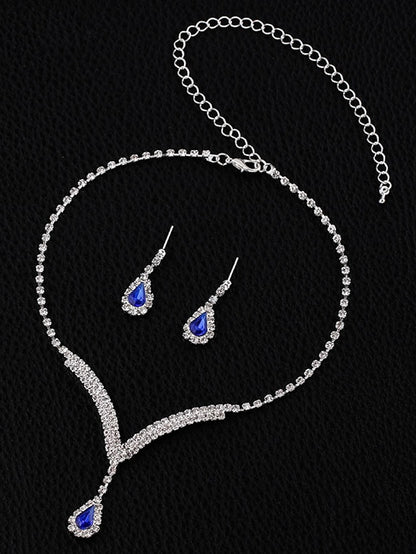 necklace Chic & Modern Party Pure Color Jewelry Sets / Wedding / White / Red / Blue / Fall for Women - LuckyFash™