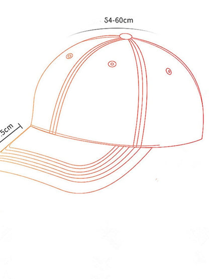 Women's Baseball Hat Outdoor Daily Acrylic Fibers Casual Casual / Daily 1 pcs - LuckyFash™