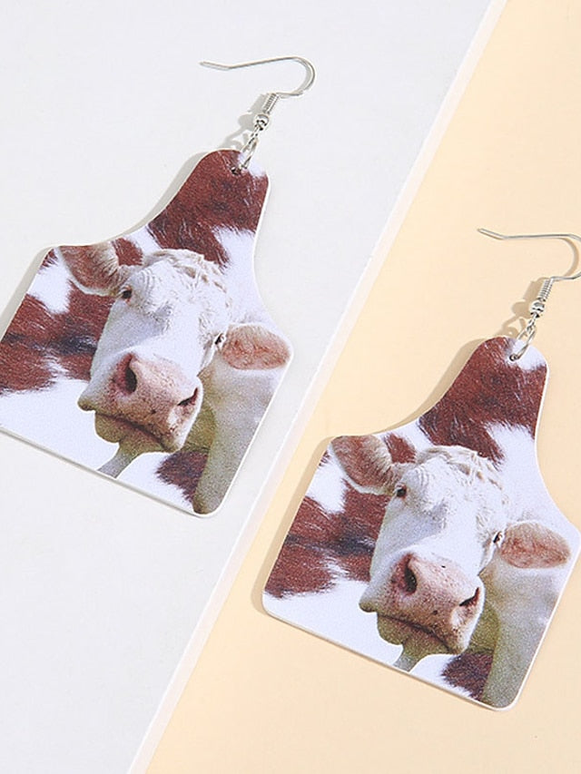 Women's Earrings Casual Street Cow Earring - LuckyFash™