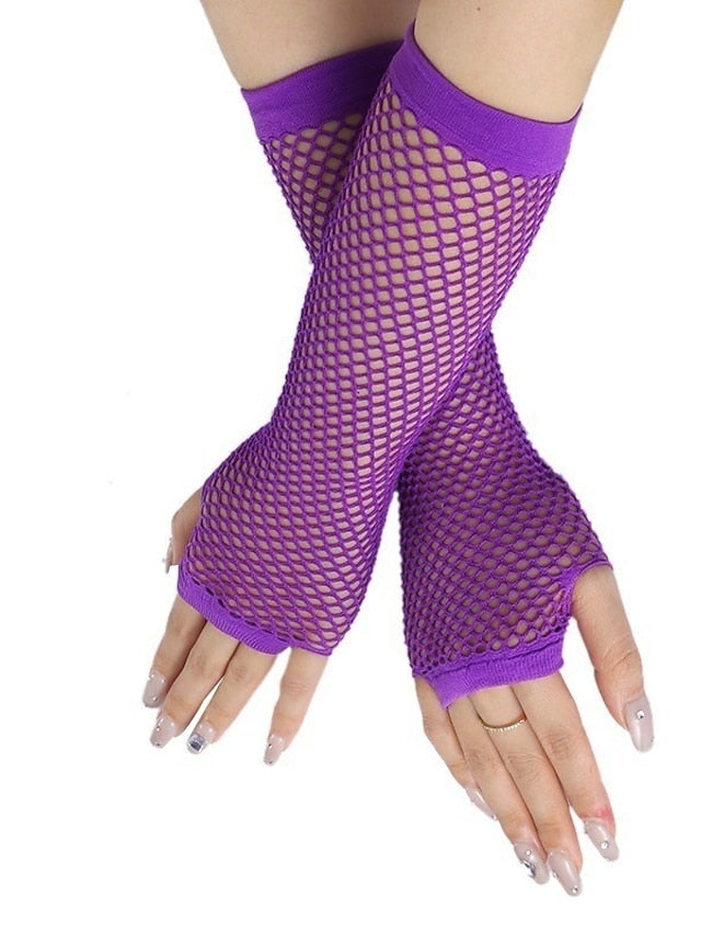 Women's Gloves Lace Gloves Party Evening Gift Daily Nylon Simple Casual Sexy 1 Pair - LuckyFash™