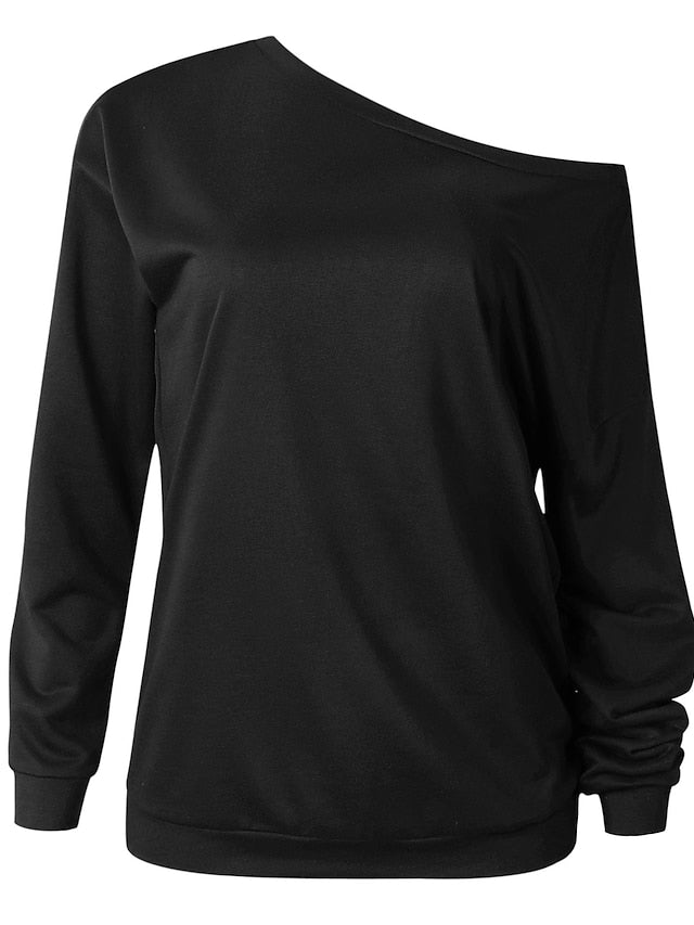 autumn fashion round neck long sleeve top sweater for Women - LuckyFash™